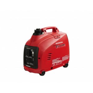 small red generator machine