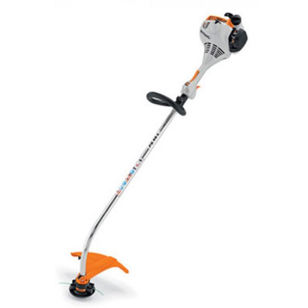 electric grass trimmer with loop handle