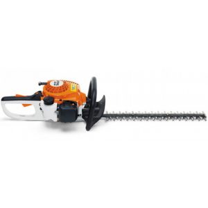 machine with flat long trimmer blade