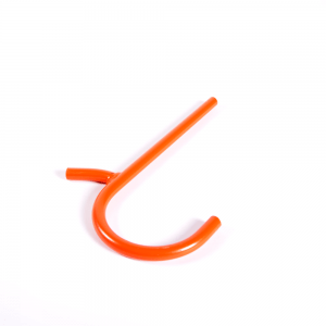 orange metal hook