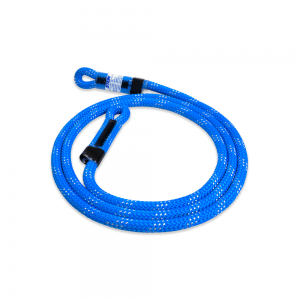 long blue rope