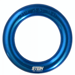 blue aluminum ring