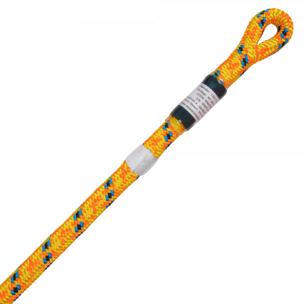orange and blue rope with rope