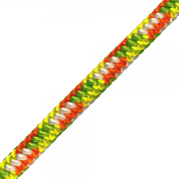 green and orange rope
