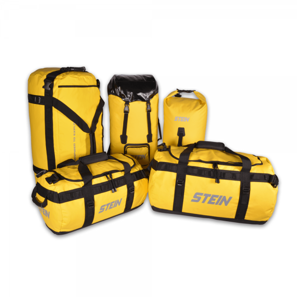 yellow voyager storage bags