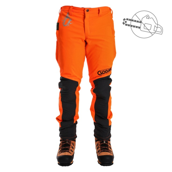 men's orange climbing pants