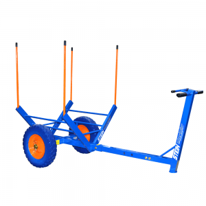 blue multi functional trolley