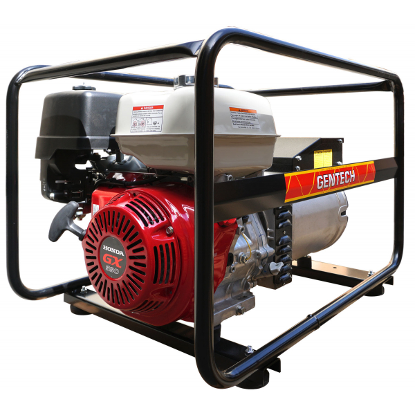 red powered generator with e-start and avr