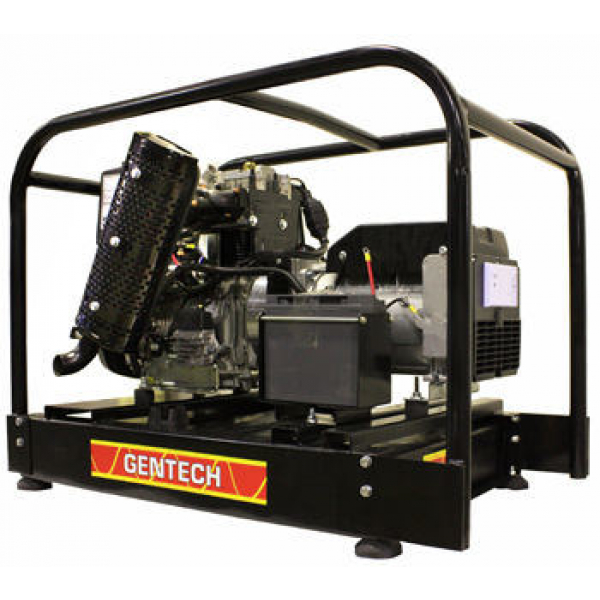 black diesel generator with recoil and e-start