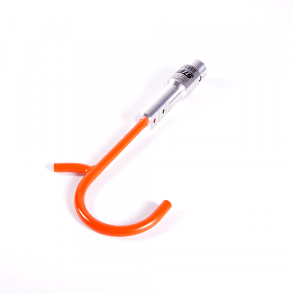 orange hook with silver adaptor